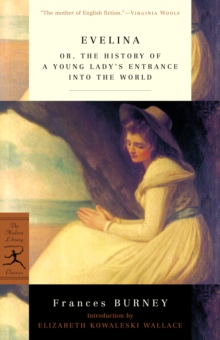 Image for Evelina: The History of a Young Lady's Entrance into the World