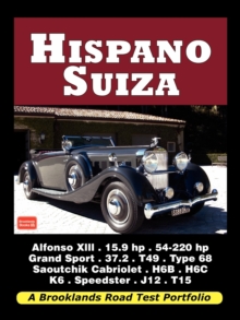 Image for Hispano Suiza - Road Test Portfolio