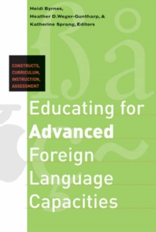 Image for Educating for Advanced Foreign Language Capacities