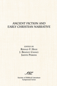 Image for Ancient Fiction and Early Christian Narrative