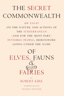 Image for The Secret Commonwealth - Of Elves, Fauns, And Fairies