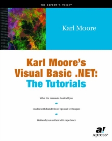 Image for Karl Moore's Visual Basic .NET