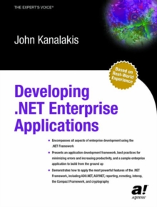 Image for Developing .NET Enterprise Applications