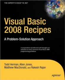Image for Visual Basic 2008 Recipes : A Problem-Solution Approach
