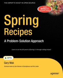 Image for Spring Recipes : A Problem-solution Approach