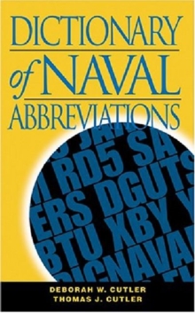 Image for Dictionary of Naval Abbreviations