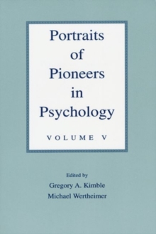 Image for Portraits of Pioneers in Psychology
