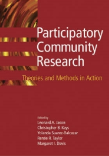 Image for Participatory Community Research