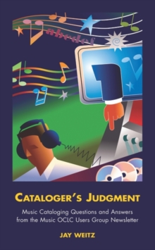 Image for Cataloger's Judgment