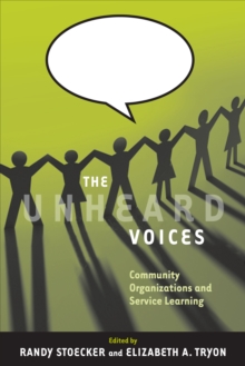 Image for The unheard voices: community organizations and service learning