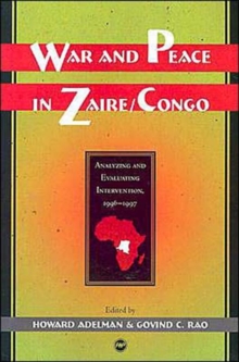 Image for War And Peace In Zaire/Congo