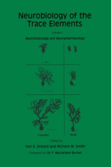 Image for Neurobiology of the Trace Elements: Volume 2: Neurotoxicology and Neuropharmacology