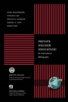 Image for Private Higher Education : An International Bibliography