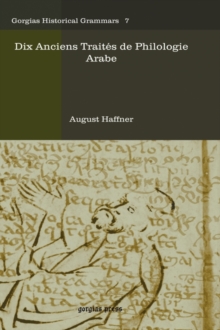 Dix Anciens Traites de Philologie Arabe