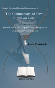 Commentary of David Kimhi on Isaiah