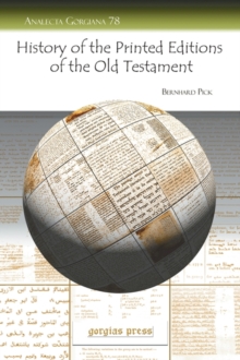 History of the Printed Editions of the Old Testament