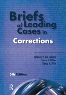 Image for Briefs of Leading Cases in Corrections