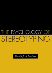 Image for The psychology of stereotyping