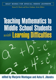 Image for Teaching Mathematics to Middle School Students with Learning Difficulties