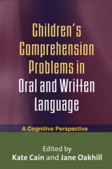 Image for Children's Comprehension Problems in Oral and Written Language