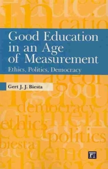 Image for Good Education in an Age of Measurement