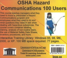 Image for OSHA Hazard Communications, 100 Users