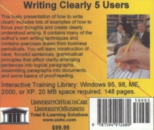 Image for Writing Clearly, 5 Users