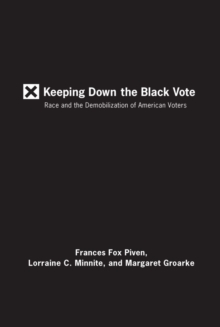 Image for Keeping Down The Black Vote