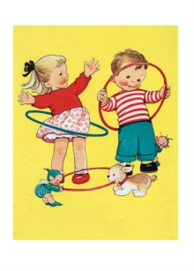 Image for Children With Hula Hoops-Friendship Card Greeting Card
