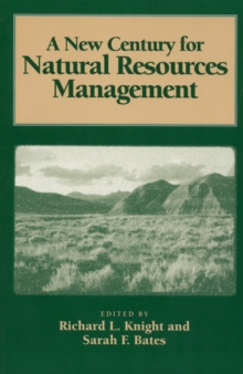 Image for A new century for natural resources management