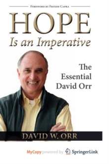 Image for Hope Is an Imperative : The Essential David Orr