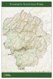 Image for Yosemite National Park Flat : Wall Maps U.S.