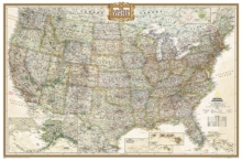 Image for United States Executive, Poster Size Flat : Wall Maps U.S.