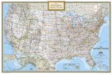 Image for Personalized Map - USA Classic : Wall Maps U.S.