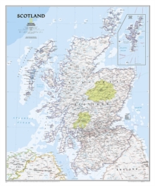 Image for Scotland Classic, Tubed : Wall Maps Countries & Regions
