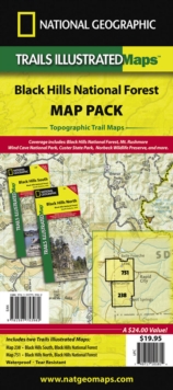 Image for Black Hills National Forest, Map Pack Bundle : Trails Illustrated Other Rec. Areas