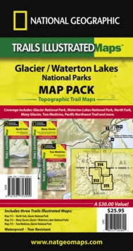 Image for Glacier/waterton Lakes National Parks,map Pack Bundle : Trails Illustrated National Parks