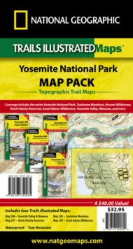 Image for Yosemite National Park, Map Pack Bundle : Trails Illustrated National Parks