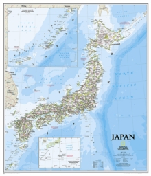 Image for Japan Classic Flat : Wall Maps Countries & Regions