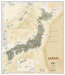 Image for Japan Executive, Tubed : Wall Maps Countries & Regions