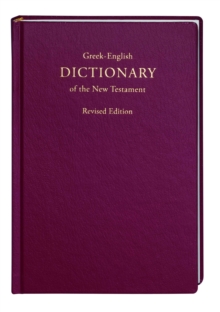 Concise Greek-English Dictionary of the New Testament
