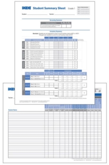 Student Record and Class Summary Sheets