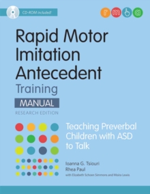 Image for Rapid Motor Imitation Antecedent (RMIA) Training Manual