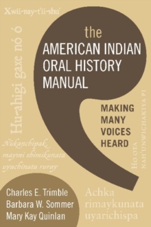Image for The American Indian Oral History Manual