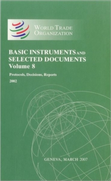 WTO Basic Instruments & Selected Documents (WTO BISD)