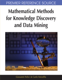 Image for Mathematical methods for knowledge discovery and data mining