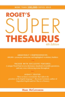Image for Roget's super thesaurus