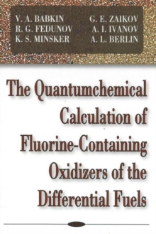 Image for Quantumchemical Calculation of Flourine-Containing Oxidizers of the Differential Fuels