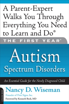 First Year: Autism Spectrum Disorders