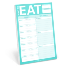Knock Knock What to Eat Pad (Mint Green)